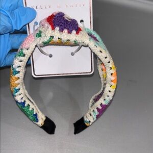 Kelly & Katie Multicolor Crochet Headband
